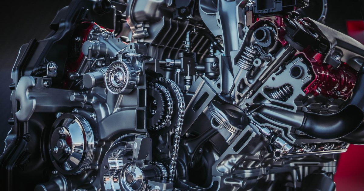 Why is there oil in the spark plug well?